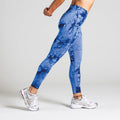 Energy Workout Leggings in Royalblau; blickdichte Shaping-Leggings mit V-Shape Bund für Fitness und Gym Training.