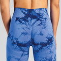 Energy Workout Leggings in Royalblau; blickdichte Shaping-Leggings mit V-Shape Bund für Fitness und Gym Training.