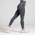 Sculpting Workout Leggings in Schwarz; blickdichte High Waist Leggings mit Contour-Shaping Effekt für eine formende Passform im Gym.