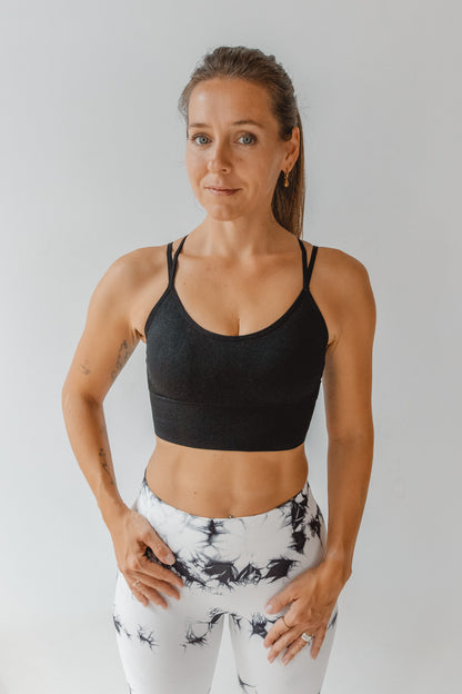 Sleek Silhouette Yoga Bra